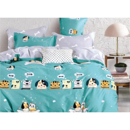 Комплект постельного белья Вилюта подростковый ранфорс 21140