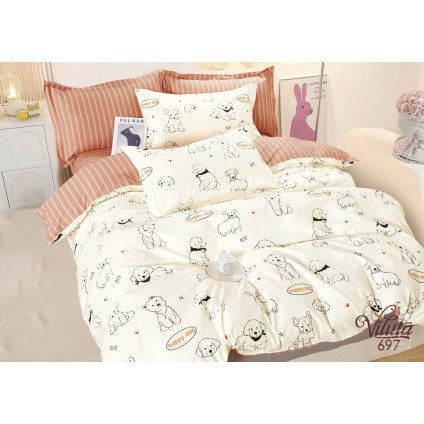 Комплект постельного белья Вилюта подростковый Вилюта Сатин Twill 697